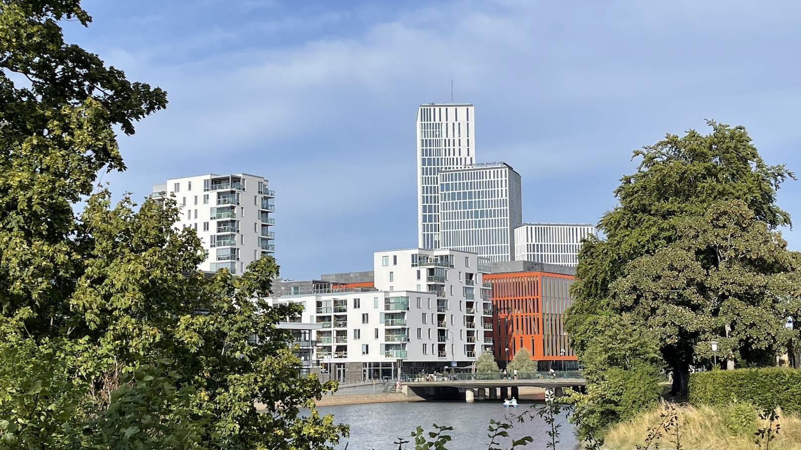 Malmö's modern city center