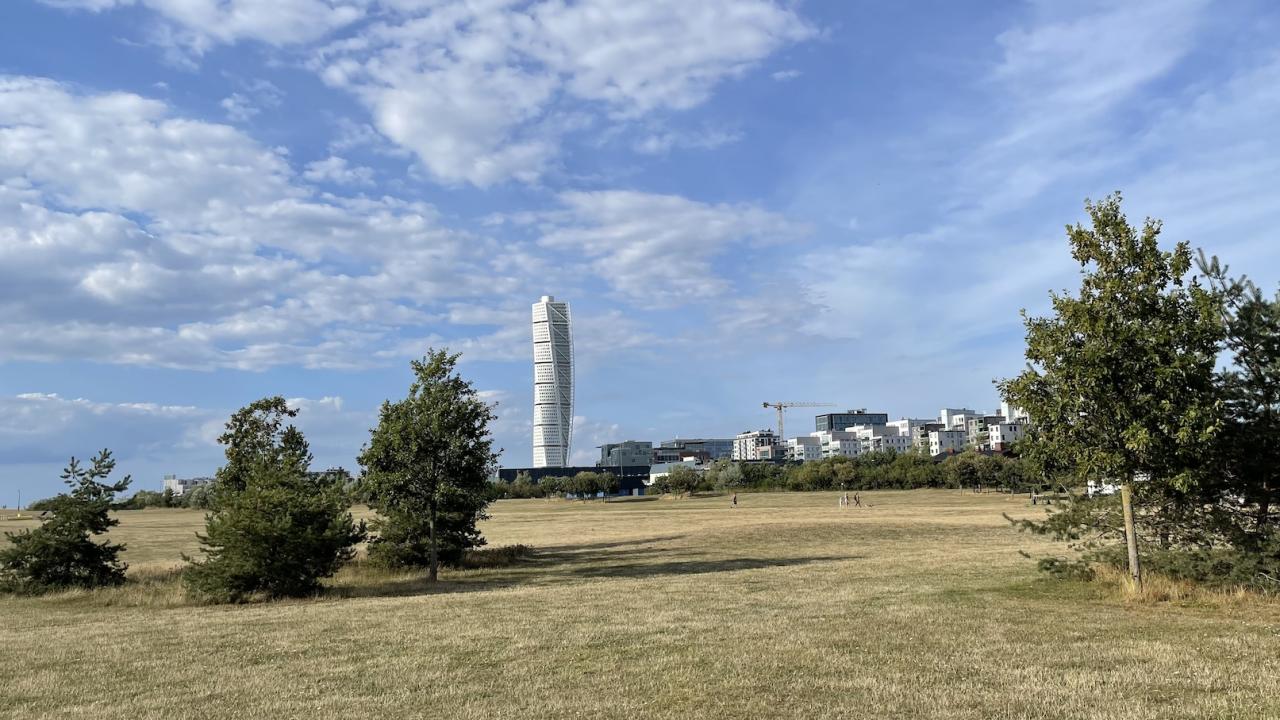 Turning Torso building in Malmö