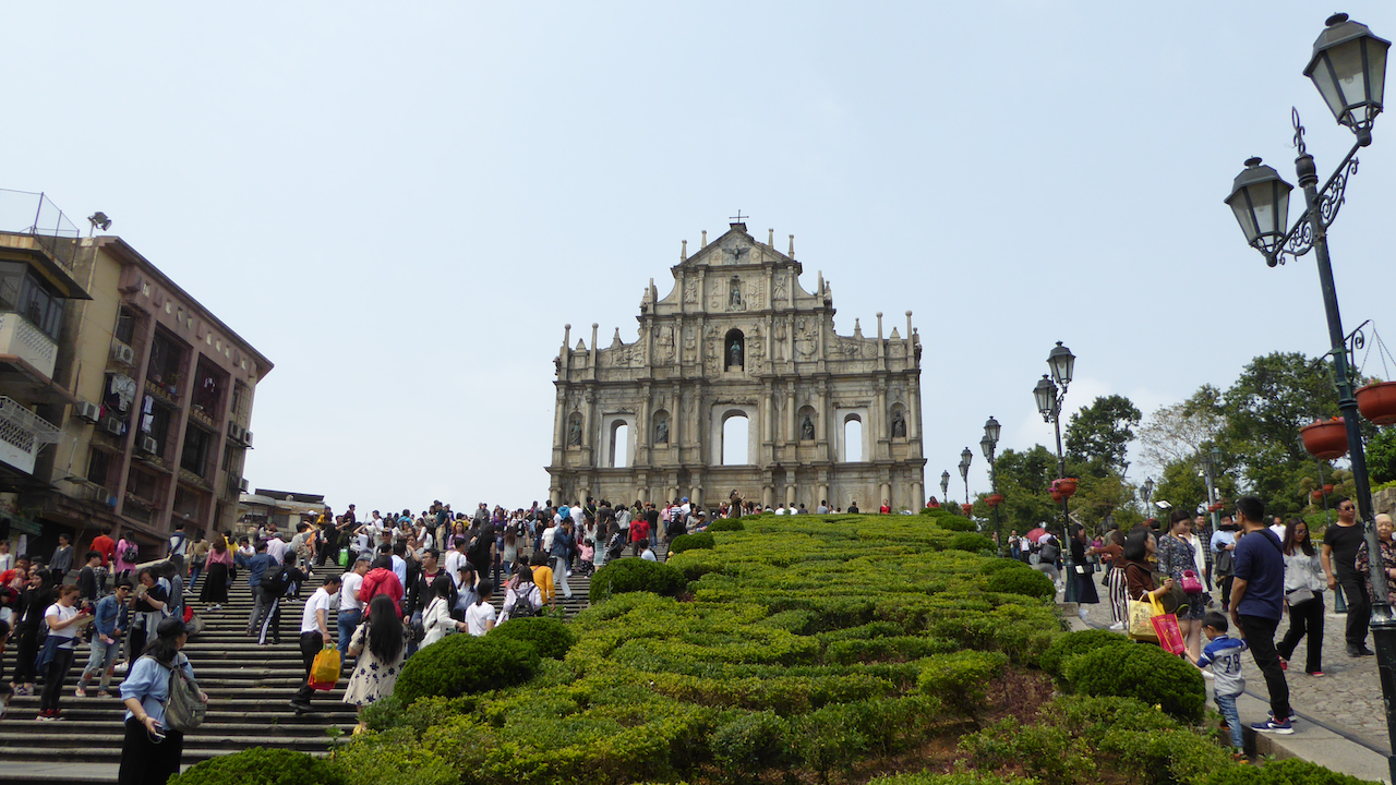 St. Paul's Cathedral Ruins in Macao