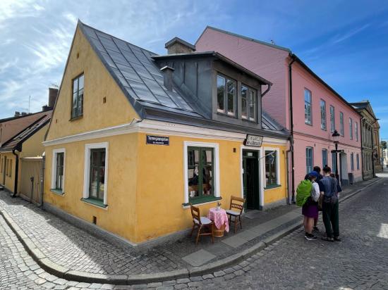 Typcial houses in South Sweden, Skane, Lund