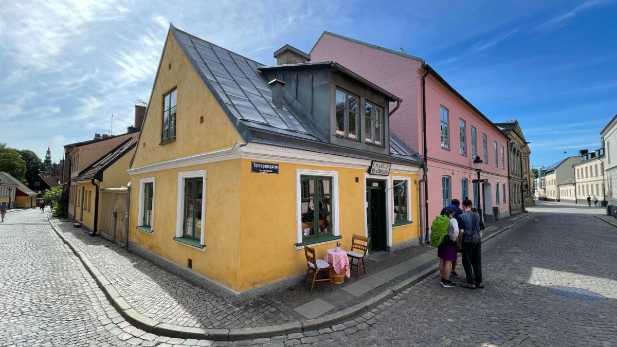 Typcial houses in South Sweden, Skane, Lund